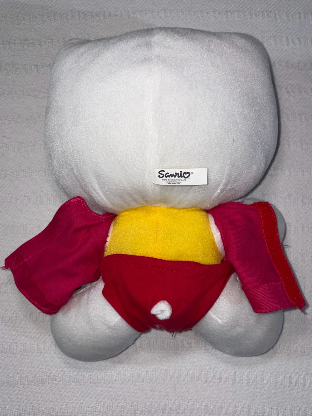 Hello Kitty Sanrio Stuffed Cat Animal Toy Plush 2013 13” Small - Picture 3 of 5